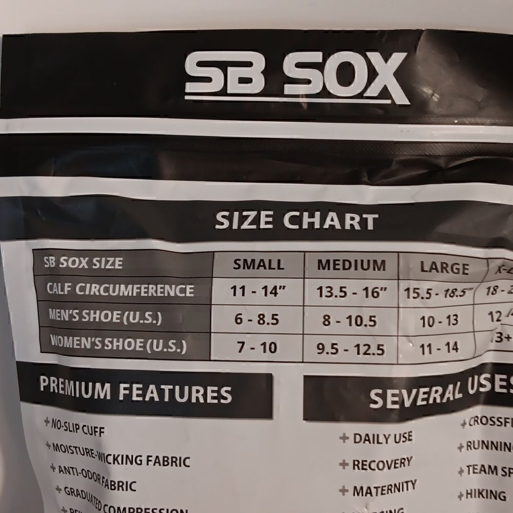 SB Sox Graduated Compression Socks - Picture 4 of 6